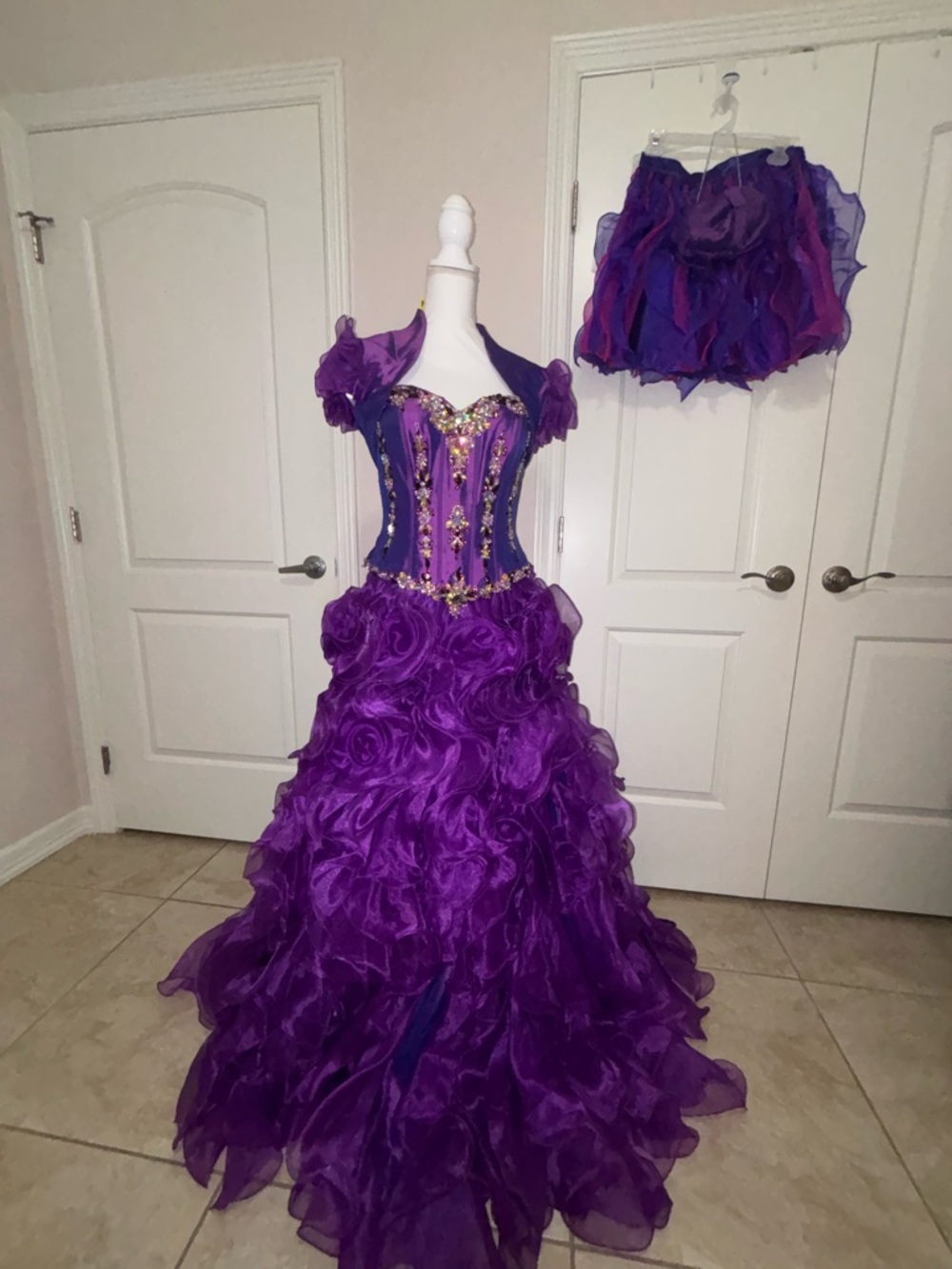 Purple Quinceañera Sweet 16 Dress